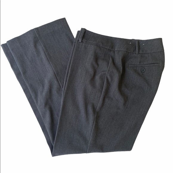LOFT Pants & Jumpsuits Nwt Loft Gray Dress Pants Curvy Boot Cut P